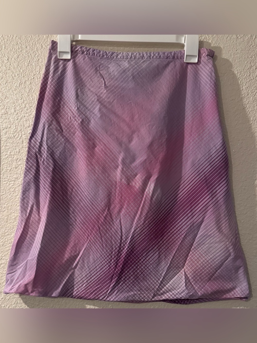 Mossimo Supply Co. Pink and Purple Ombre Midi Skirt